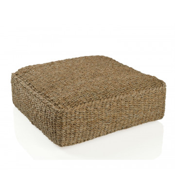 Pouf quadrato con fibra di alghe 60x20cm - Andrea House - Nardini Forniture