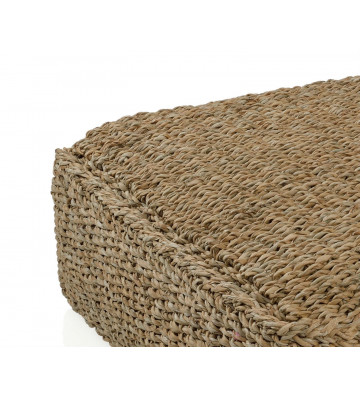 Pouf quadrato con fibra di alghe 60x20cm - Andrea House - Nardini Forniture