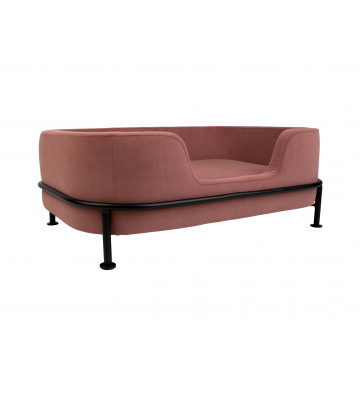 Pink sofa bed for pets medium size 63x42cm