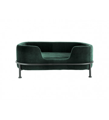 Dark green sofa bed size medium 63x42cm