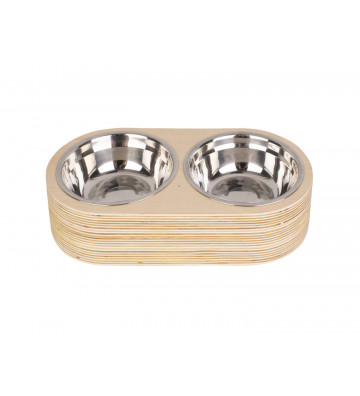Set with 2 Bowls for pets 18x34cm