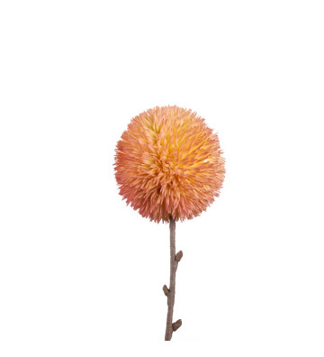 Fiore artificiale Allium rosa H75cm