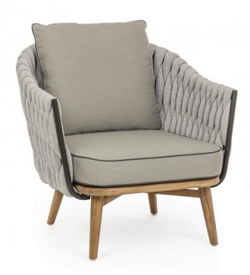 Armchair for outdoor grey - Nardini Forniture