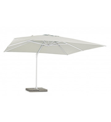 White umbrella with side arm 4x4mt - Nardini Forniture