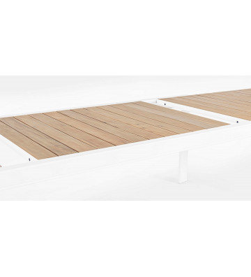 Tavolo da esterno allungabile in alluminio 220-340x100cm - Nardini Forniture