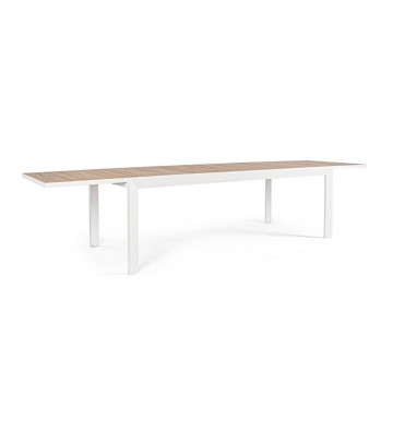 Tavolo da esterno allungabile in alluminio 220-340x100cm - Nardini Forniture