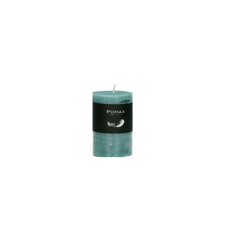 Candela turquoise Ø5XH8 CM DISPONIBLE IN DIVERSIDE COLOURS REALIZED IN PARAFFINA. Pomax candle.
Ø5XH8 CM turquoise candle.