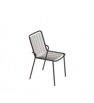 Dining chair for outside Rome brown - Vermobil - Nardini Forniture