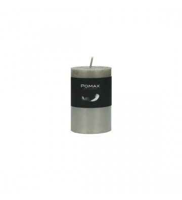 CANDELA silver Ø5XH8 CM DISPONIBLE IN DIVERSIDE COLOURS REALIZED IN PARAFFINE. Pomax candle.
silver candle Ø5XH8 CM.