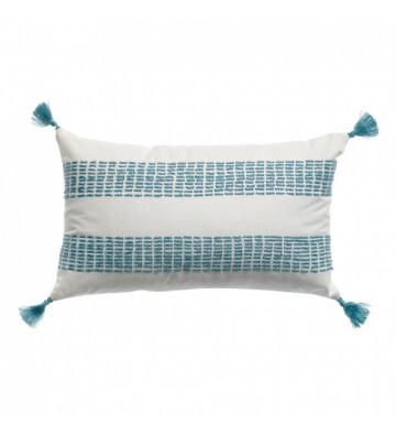 Diana blue rectangular cushion with interior - Vivaraise - Nardini Forniture