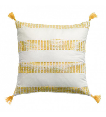 Diana yellow square cushion with interior - Vivaraise - Nardini Forniture