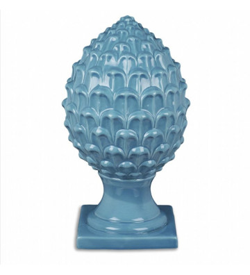 Pigna azzurra decorativa H30cm - Nardini Forniture