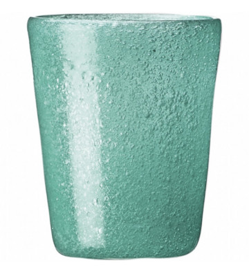 Bicchiere da acqua in vetro acqua marina - Nardini Forniture