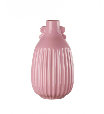 Vaso rosa in ceramica H32cm - l'oca nera - Nardini Forniture