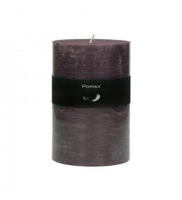 CANDELA violet Ø10XH15 CM DISPONIBLE IN DIVERSIBLE COLOURS REALIZED IN PARAFFINE. purple pomax candle.
purple candle Ø10XH15cm.