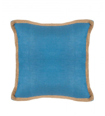 Blue linen cushion 50x50cm - L'oca nera - Nardini Forniture