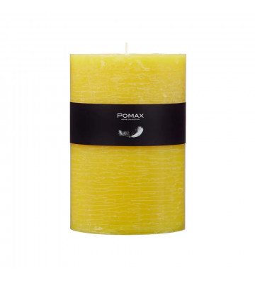 Yellow CANDELA Ø10XH15 CM DISPONIBLE IN DIVERSIDE COLOURS REALISED IN PARAFFINE.
yellow candle Ø10XH15cm.
