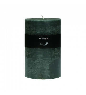 Yellow CANDELA Ø10XH15 CM DISPONIBLE IN DIVERSIDE COLOURS REALISED IN PARAFFINE.
dark green candle Ø10XH15cm.