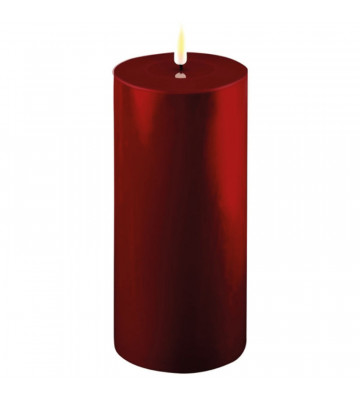 Bordeaux wax candles with artificial flame / + size - Nardini Forniture