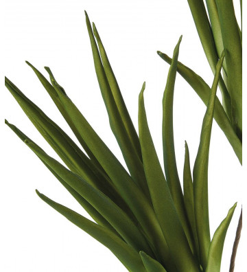 Aloe selvatico verde artificiale 90cm