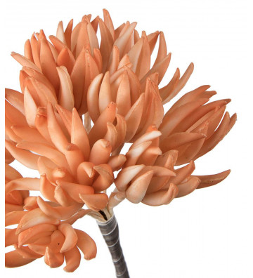 Crisantemo fiore artificiale arancione 85cm