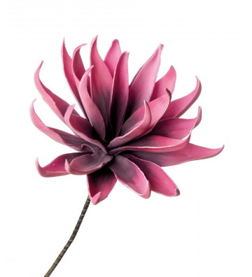 Dalia pink artificial flower H80cm - L'oca nera - Nardini Forniture