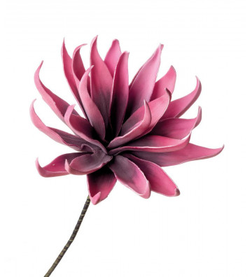 Pink dahlia artificial flower H80cm