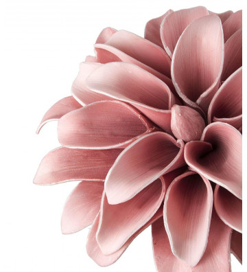 Artificial pink dahlia flower H73cm