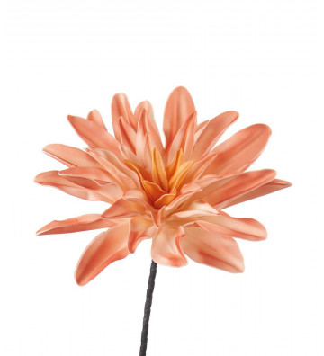 Flower of Dalia artificial orange 73cm - l black goose - nardini supplies