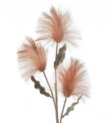 Flower of Callistemone Artificial Bronze H90cm - l black goose - nardini supplies