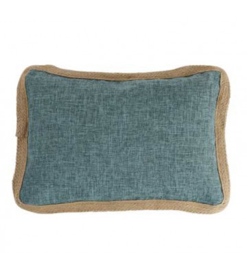Cushion cover in blue...
