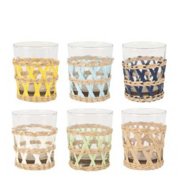 Water glasses in colored moth / + colors - Cote table - Nardini Forniture