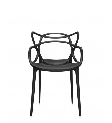 Masters chair black by Kartell - Nardini Forniture