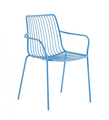 Nolita chair blue by Pedrali - Nardini Forniture