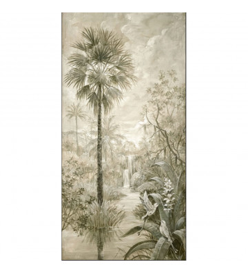 Cascade frame tropical white and black 90x180cm - Nardini Forniture