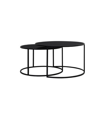 Smoke table Duarte black / +2 sizes - Light&Living - Nardini Forniture