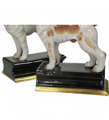 Stop book Ceramic Dogs H24cm - Nardini Forniture