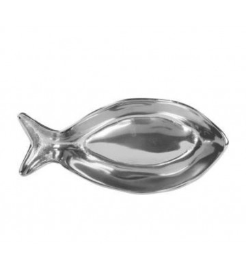 Vassoio argento Pesce 25x12cm - Cote Table - Nardini Forniture