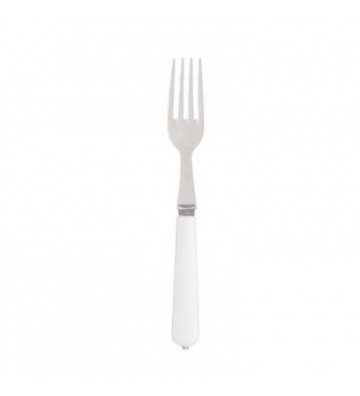Polished White Table Fork - Cote Table - Nardini Forniture