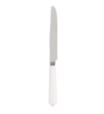 White table knife Lucie - Cote Table - Nardini Forniture