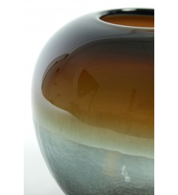 Tapolo multicolor glass vase H19cm