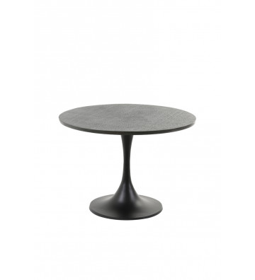 Side Table Round Rickerd black Ø61xH41cm - light and living - Nardini Forniture