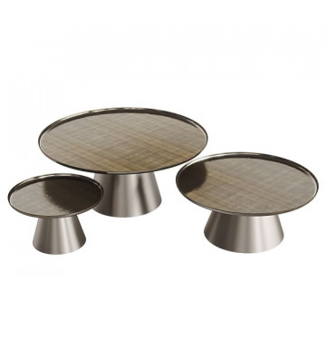 Amerigo smoking table titanium / +3 dimensions