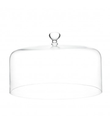 Transparent glass bell Ø28,5cm - Nardini Forniture