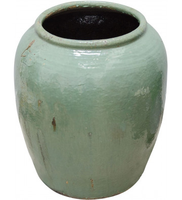 Antique green water vase Ø66xH69cm