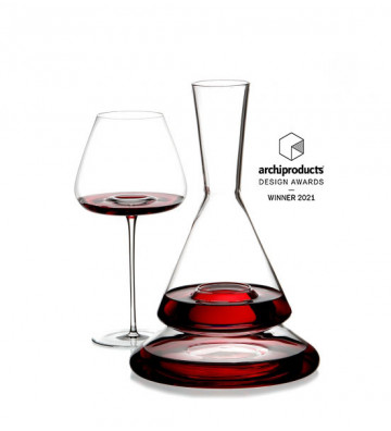 Double decanter glass Ø20xH30cm - Zieher - Nardini Forniture