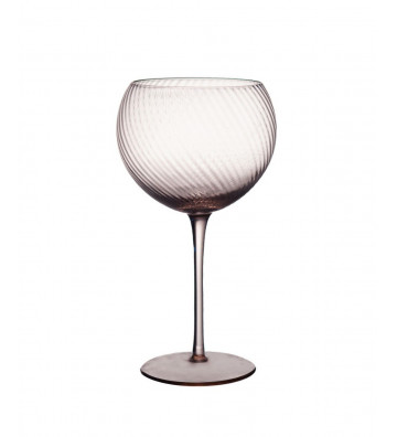 Calice da vino in vetro rosa Shirley - Pomax - Nardini Forniture