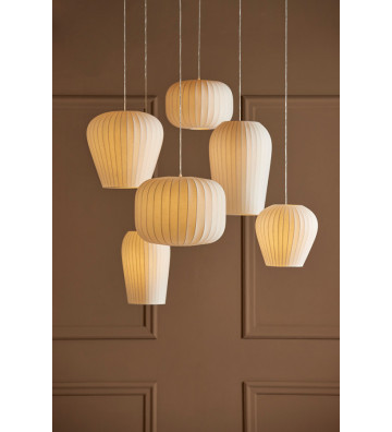 Xela lamp with white balloon Ø30x30cm - Light&Living - Nardini Forniture