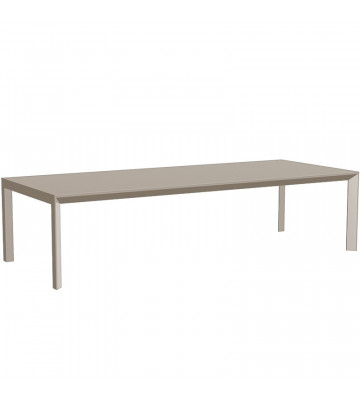 Dining table for outdoor beige aluminum 300x120cm - Vondom - Nardini Forniture
