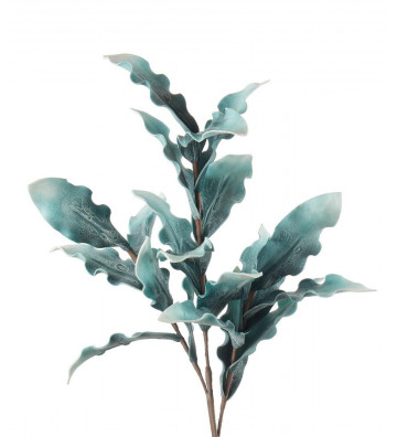Copper with artificial magnolia leaves - L'oca nera - Nardini Forniture